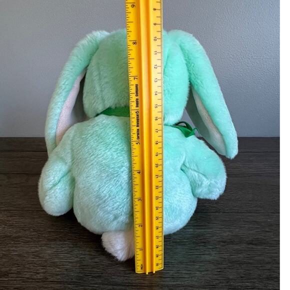 Vintage 1996 Ty‎ Beanie Buddies Hippity the Spring Mint Green Bunny Plush - Picture 6 of 6